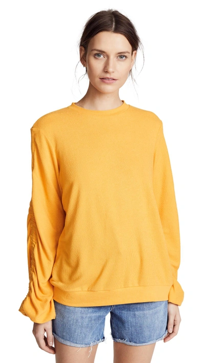 Shop The Fifth Label Frisbee Sweater In Honey