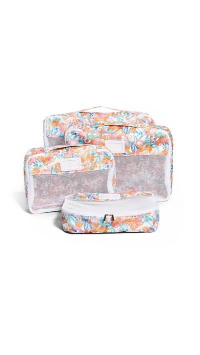 Shop Calpak X Oh Joy! Packing Cube Set In Floral