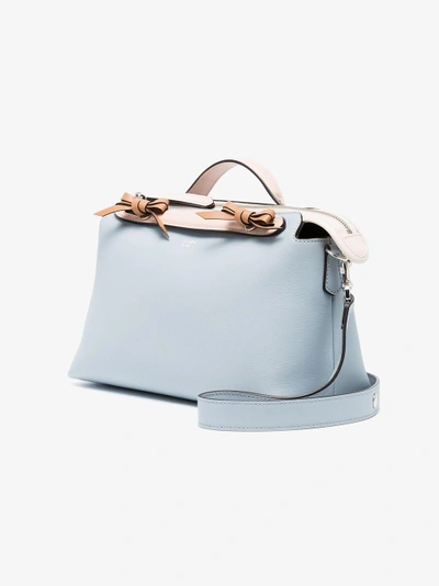 Shop Fendi Blue By The Way Leather Bag