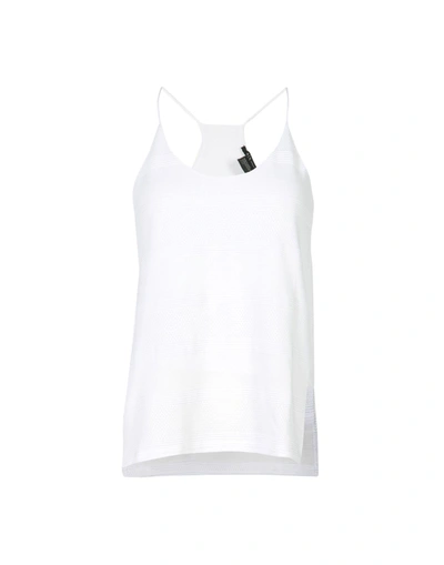 Shop Armani Exchange Top In White