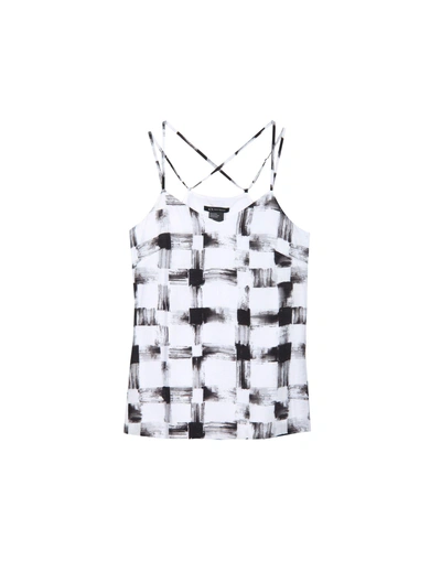 Shop Armani Exchange Top In White
