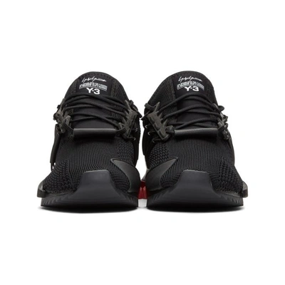 Shop Y-3 Black  Harigane Sneakers In Black/white
