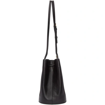 Shop Charlotte Olympia Black Feline Bucket Bag In 001 Black