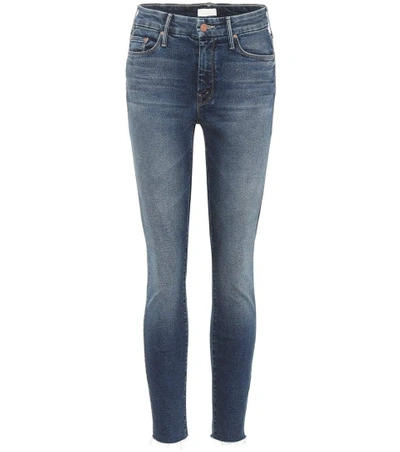 Shop Mother The Looker Ankle Fray Jeans