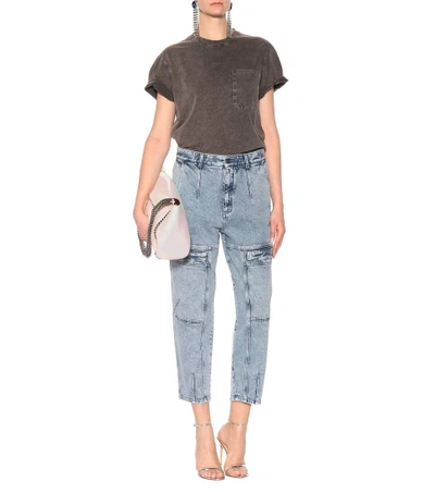 Shop Stella Mccartney Leane 80s Wash Jeans In Blue