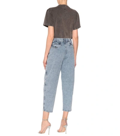 Shop Stella Mccartney Leane 80s Wash Jeans In Blue