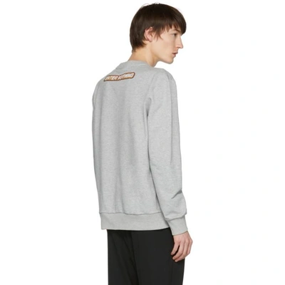 Shop Lanvin Grey 'enter Nothing' Sweatshirt