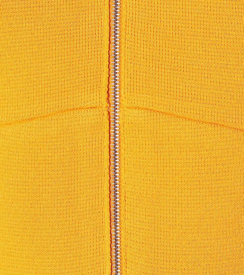 Miu Miu Stretch Viscose Knit Romper In Yellow | ModeSens