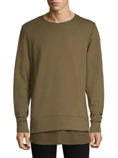 Shop Twenty Tees Army Crewneck Sweater