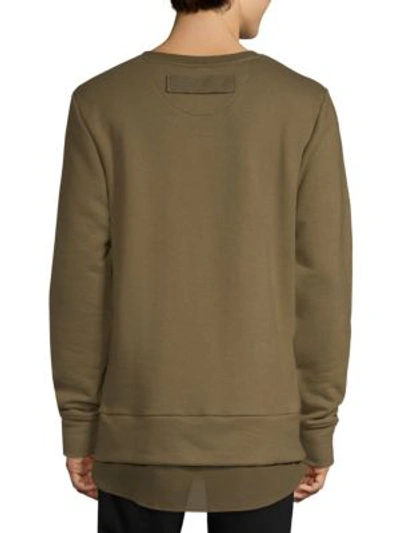 Shop Twenty Tees Army Crewneck Sweater
