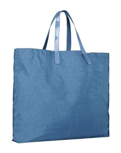 Shop Armani Jeans Handbag In Slate Blue