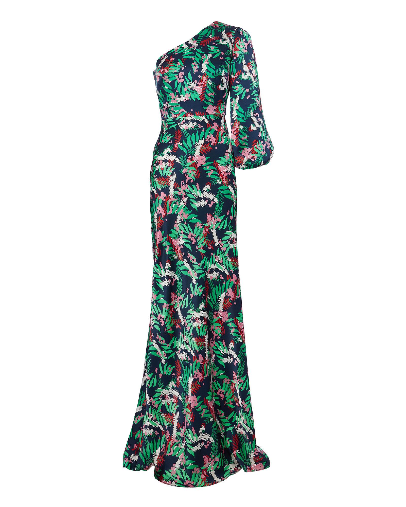 saloni one shoulder dress