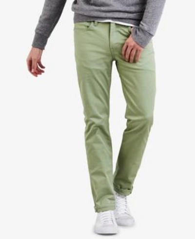 Shop Levi's 511 Slim Fit Jeans- Commuter In Hedge Green