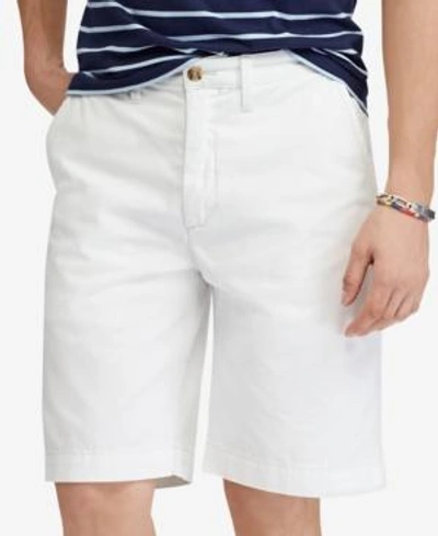 Shop Polo Ralph Lauren Men's Relaxed Fit Twill 10" Short In White
