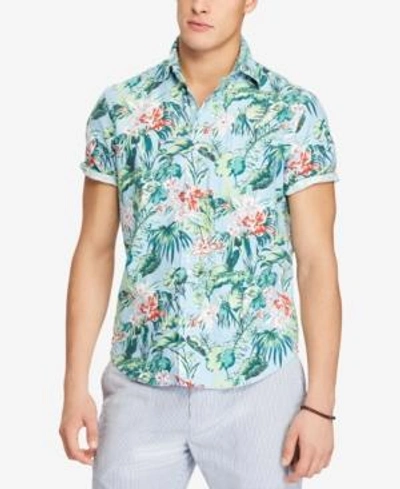 Shop Polo Ralph Lauren Men's Classic-fit Print Shirt In 2718 Palm Floral