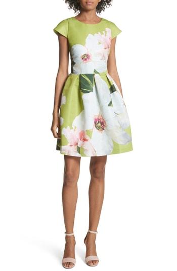 lynetta chatsworth bloom skater dress