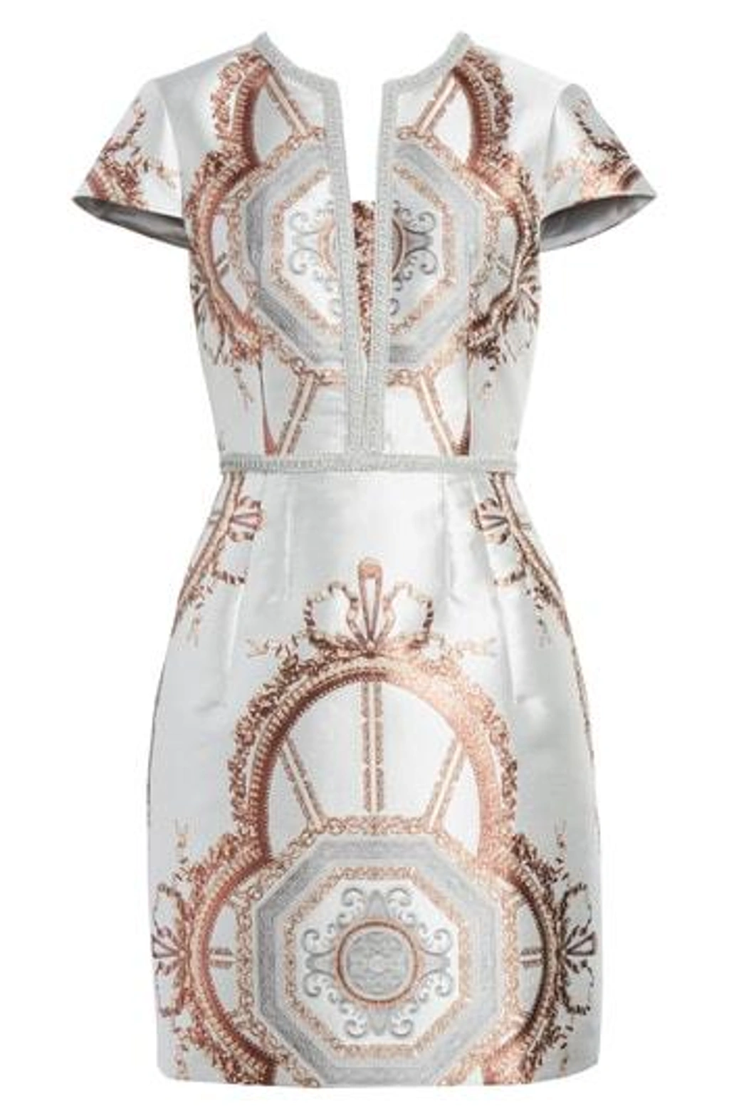 Ted Baker Versailles Dress In White ModeSens