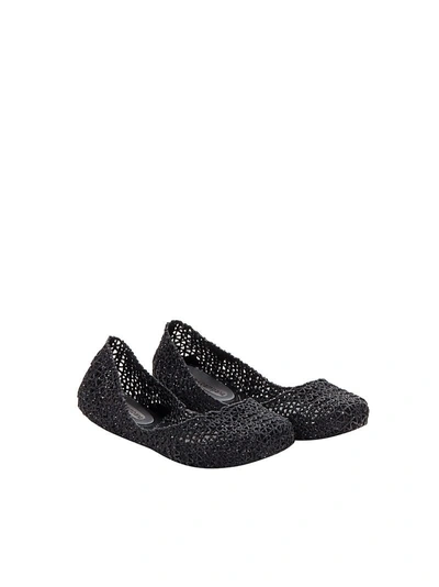 Shop Melissa - Flat Shoes In Black