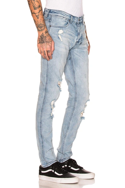Ksubi Sign Of The Times Van Winkle Trashed Dreams Skinny Jeans In Denim |  ModeSens