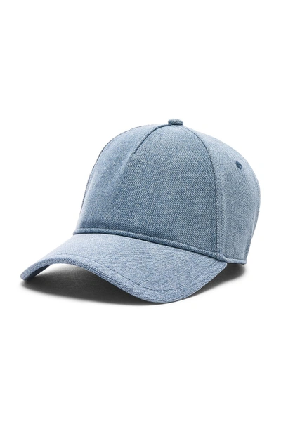Shop Rag & Bone Marilyn Baseball Hat In Blue