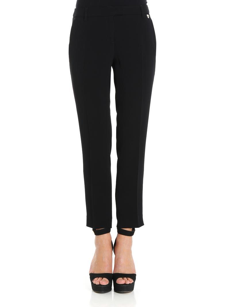 Twinset Twin-set Trousers In Black | ModeSens