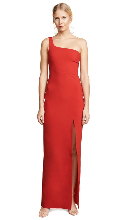 Shop Likely Camden Gown In Scarlet