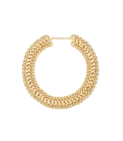 Shop Aurelie Bidermann Gold Pistil Necklace