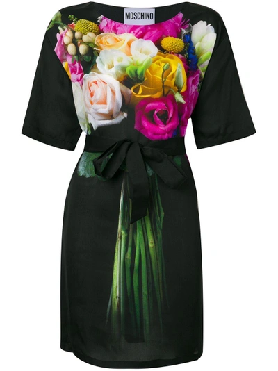 Shop Moschino Floral Print Dress