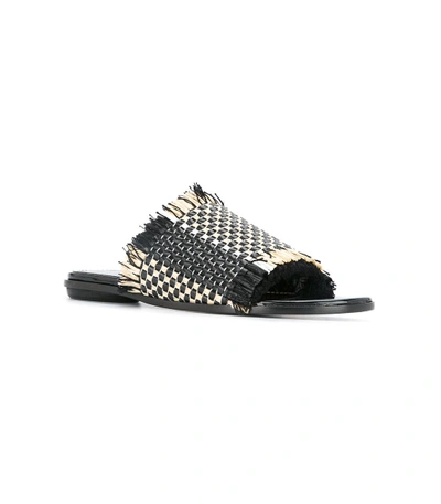 Shop Proenza Schouler Multicolor Woven Ary Sandal