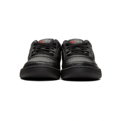 Shop Reebok Classics Black Club C 85 Archive Sneakers In Black/carbo