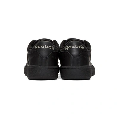 Shop Reebok Classics Black Club C 85 Archive Sneakers In Black/carbo