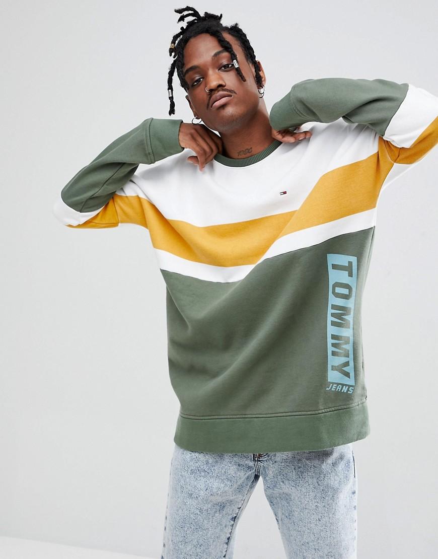 tommy jeans oversized sweatshirt
