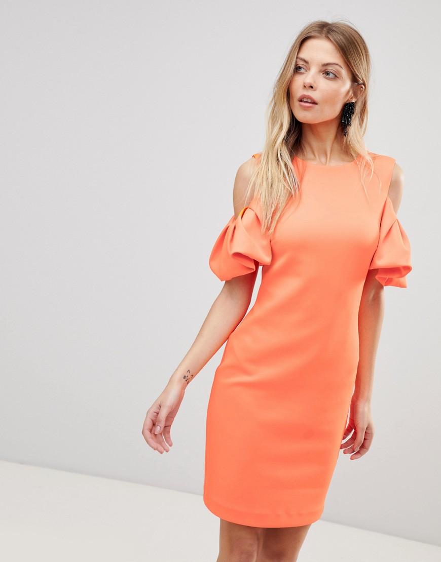 ted baker dress orange