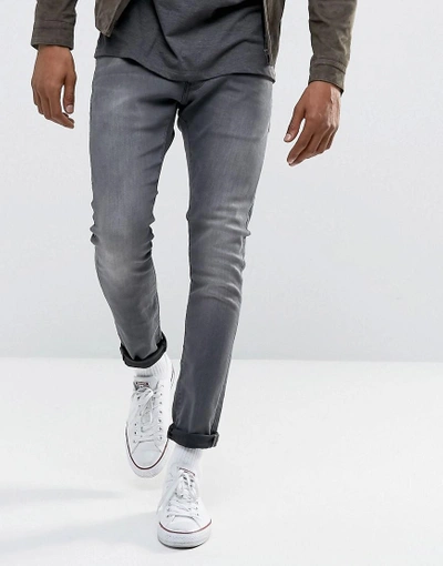 Shop G-star Beraw Jeans 3301-a Super Slim Fit Superstretch Gray Tint - Blue