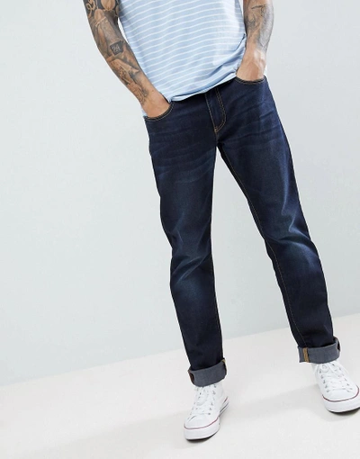 Armani Exchange J13 Slim Fit Dark Rinse Stretch Jeans - Blue | ModeSens