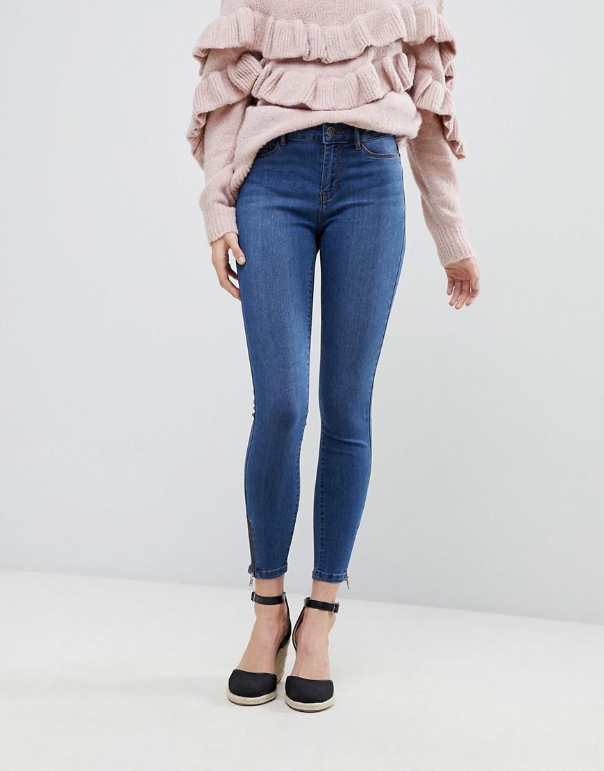 vero moda jeans ankle zip
