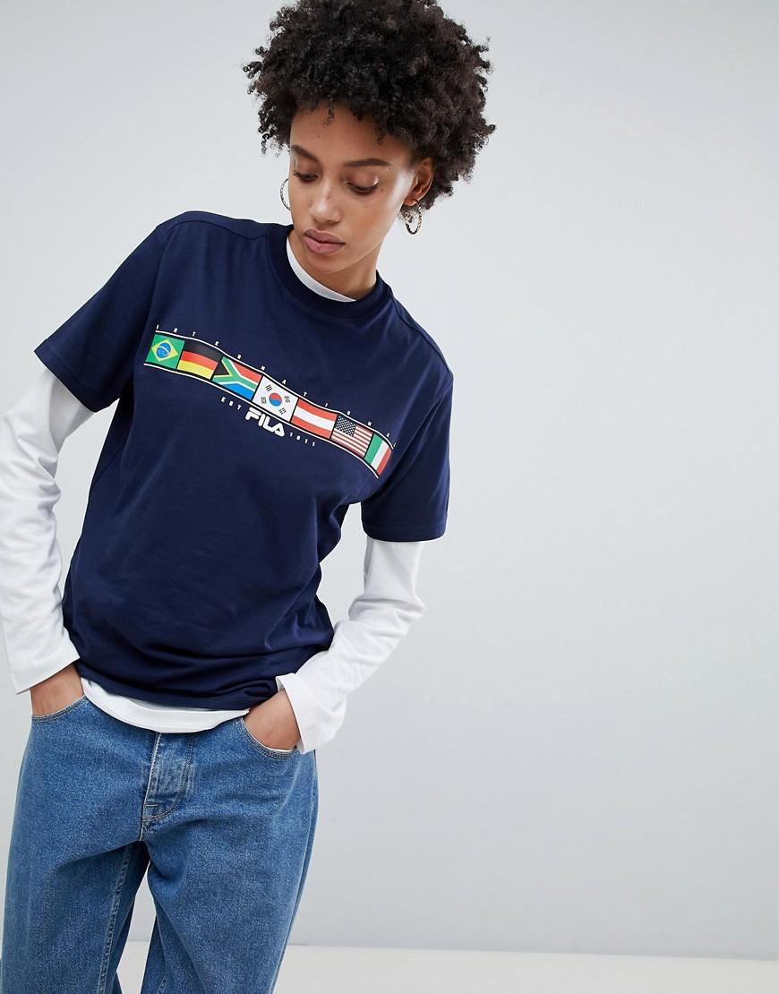 fila oversized t shirt