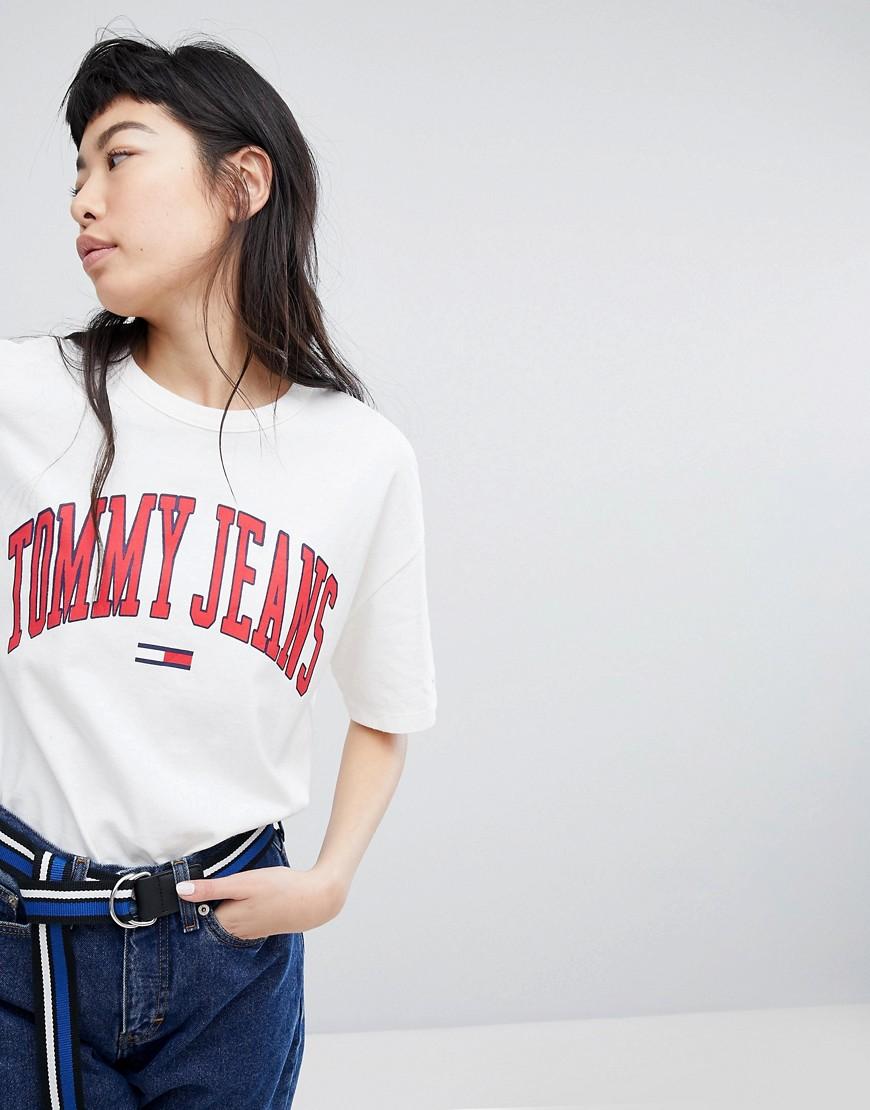 tommy hilfiger collegiate t shirt