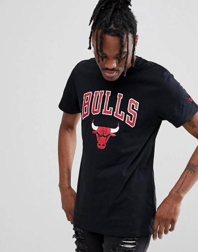 New Era T-shirt - Chicago Bulls - Black » New Products Every Day