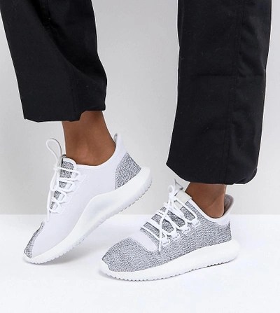 Shop Adidas Originals Tubular Shadow Sneakers In Gray - Gray