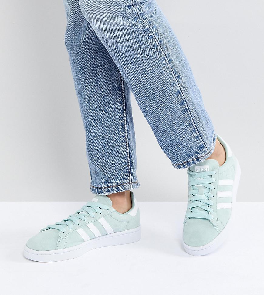adidas campus mint green