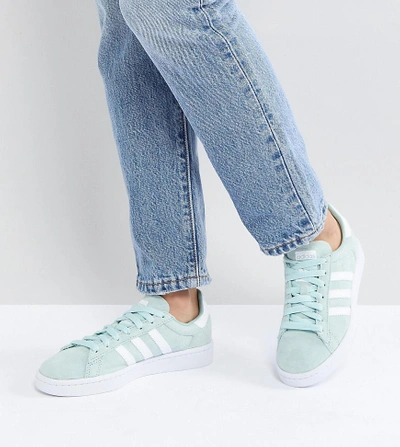 Adidas Originals Campus Sneakers In Mint - Green | ModeSens