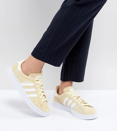 Adidas Originals Campus Sneakers In Lemon Yellow - Yellow | ModeSens