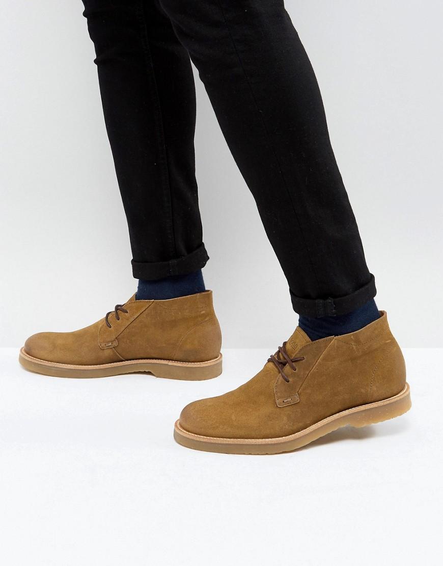 hugo boss suede desert boots