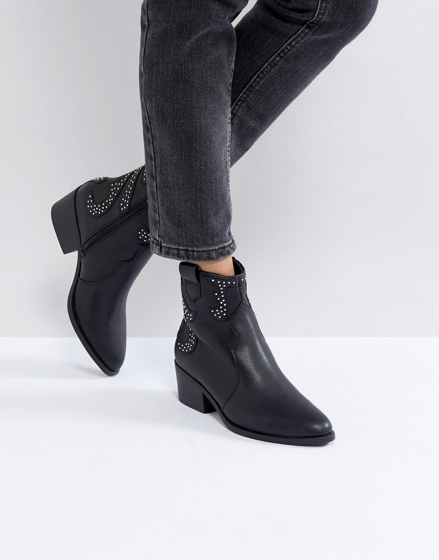 western boots new look