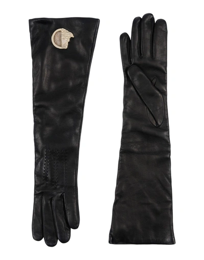 Shop Versace Handschuhe In Black