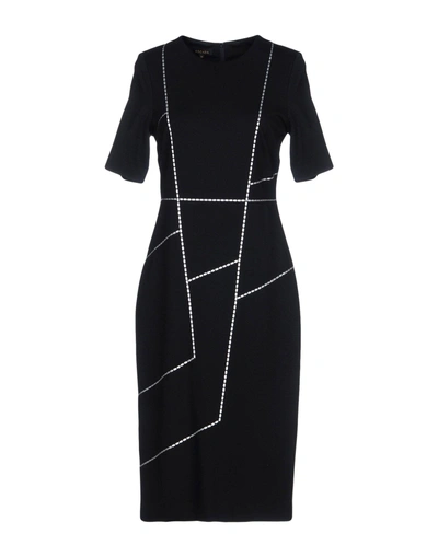 Shop Escada Knee-length Dress In Black