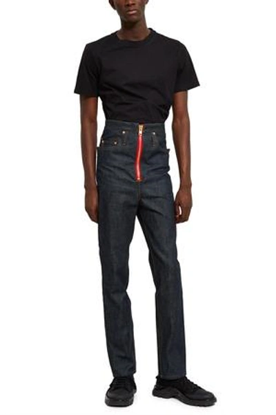Opening Ceremony Selvedge Denim Slim Leg Rumble Jeans In Indigo