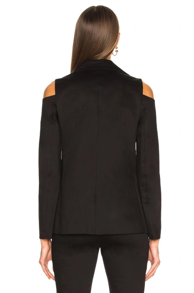 Shop Frame Shoulderless Blazer In Black