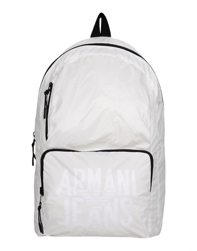 Shop Armani Jeans In White